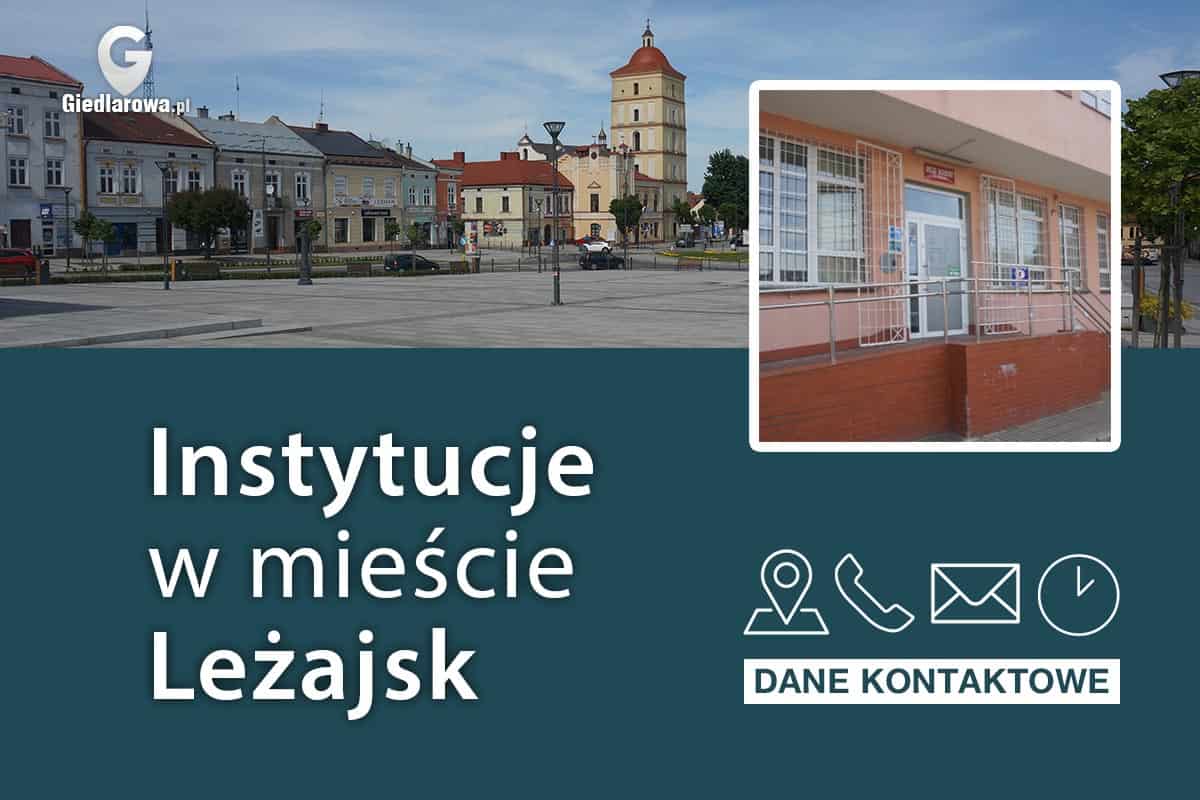 dane kontaktowe instytucji Leżajsk