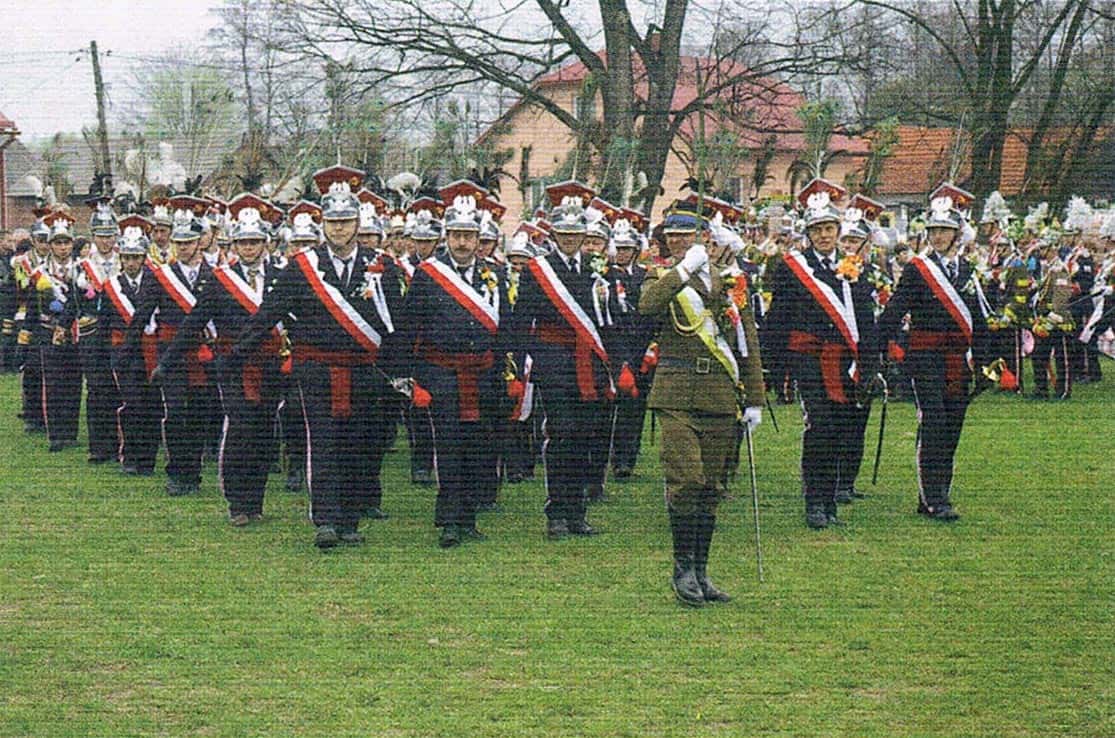 Komendant Główny całej parady Zdzisław Duszyński