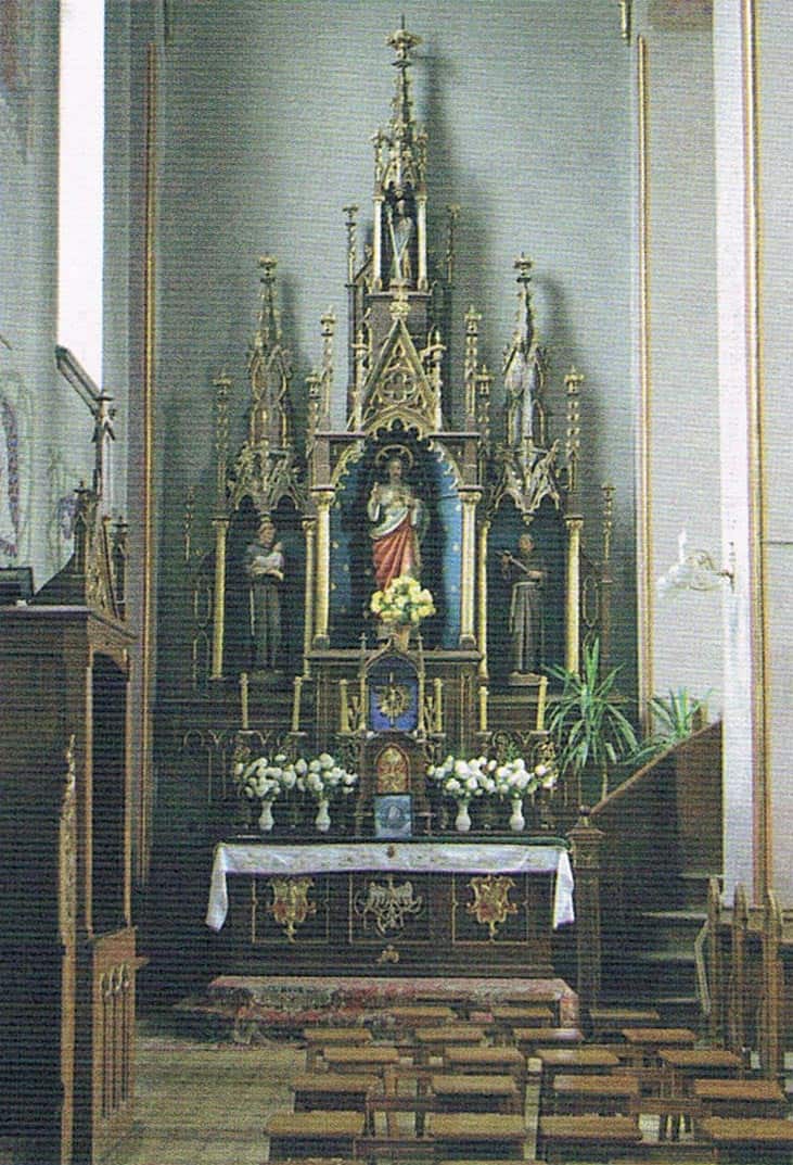 Ołtarz Najśw. Serca Pana Jezusa