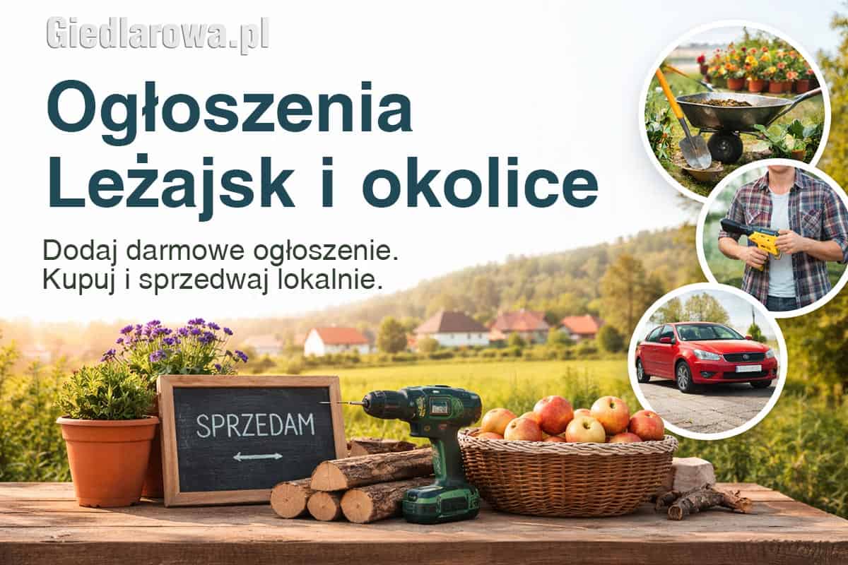 Dodaj darmowe ogłoszenie – Leżajsk&hellip;