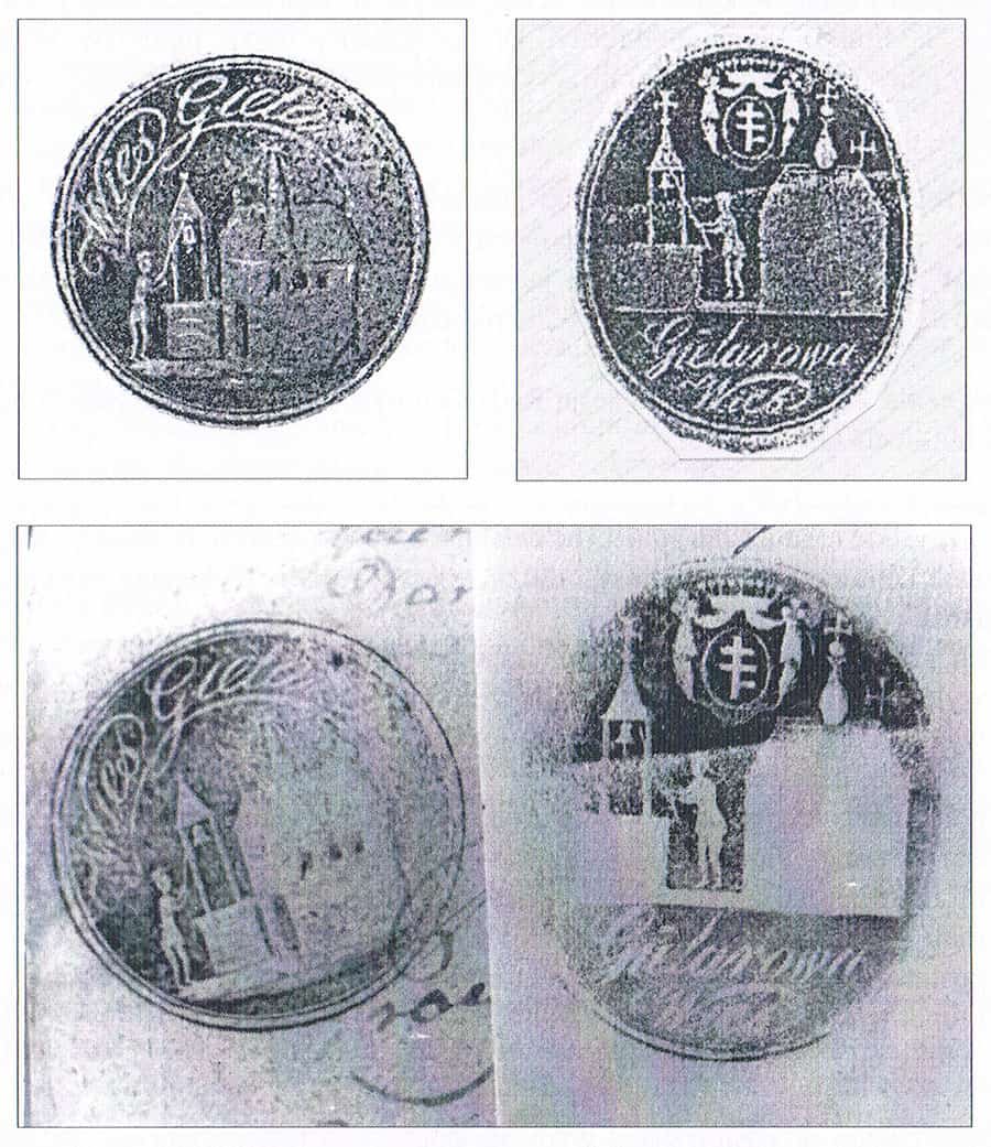 Odcisk pieczęci gromadzkiej z Giedlarowej, Giedlarowa, fot. F. Kotulas