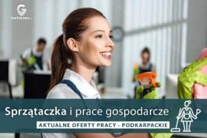 Praca Pracownik Utrzymania Czystości Mielec