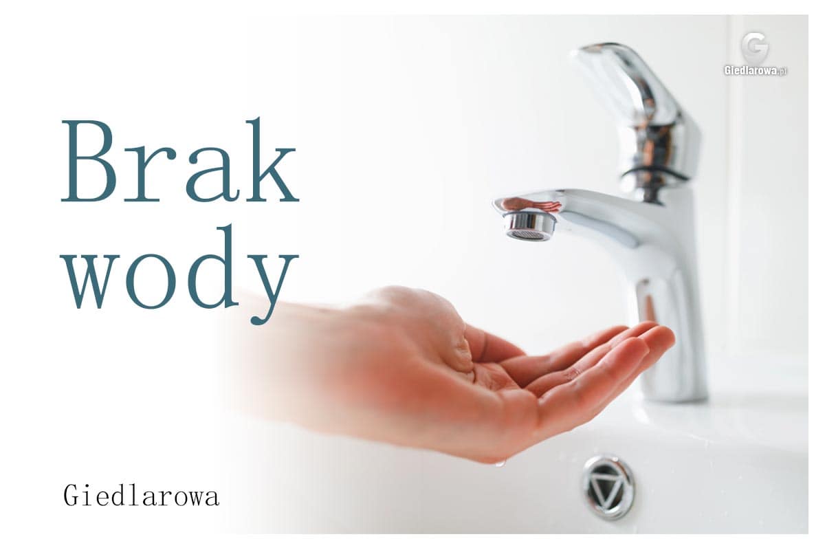 Brak wody Giedlarowa