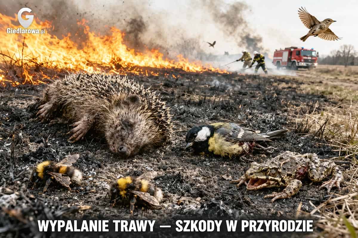 wypalanie trawy jest nielegalne