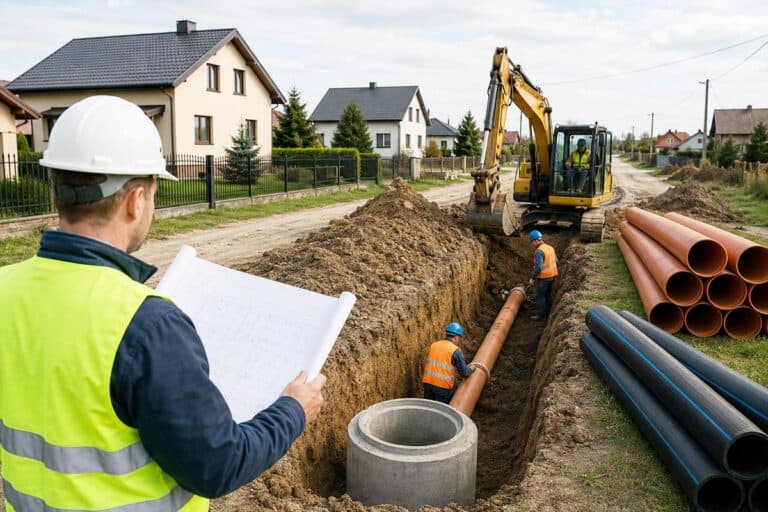 Nowe odcinki kanalizacji i wodociągu w Giedlarowej. Sprawdź, gdzie planowane są prace